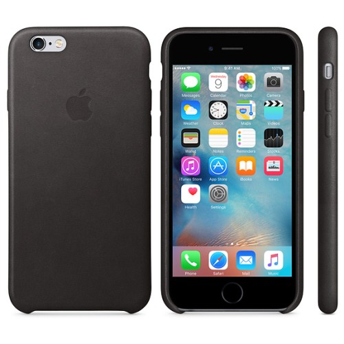 APPLE COVER IN PELLE iPhone 6/6S NERO APPLE COVER IN PELLE iPhone 6/6S NERO